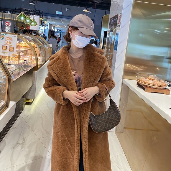 🧸Teddy Bear 100% Wool Coat - Picture 12 of 13